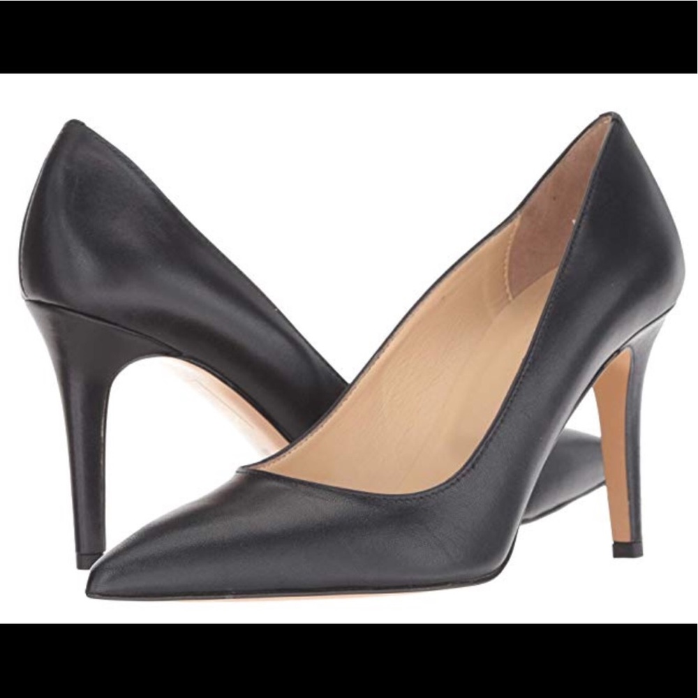 Summit by White Mountain Italian Leather Pumps